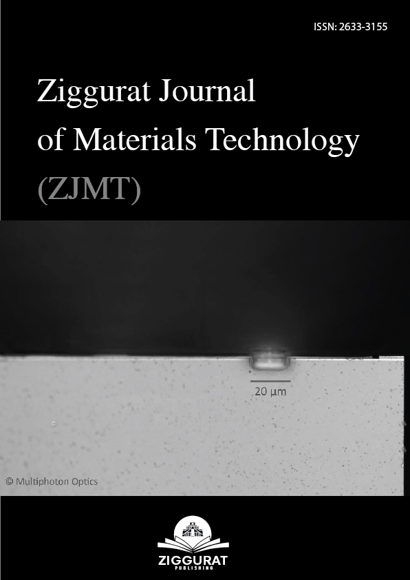 The Ziggurat Journal of Materials Technology (ISSN 2633-3155 online)